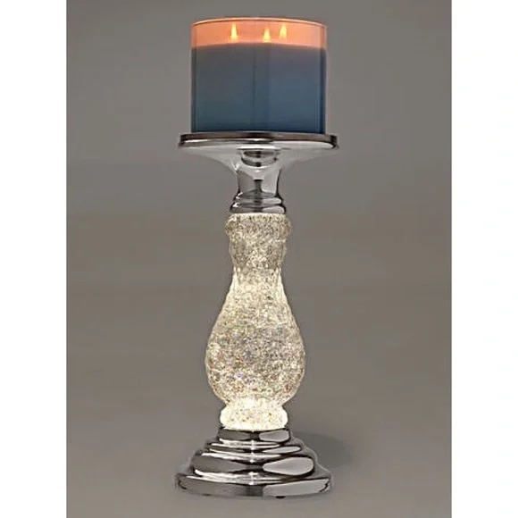 Bath & Body Works Swirling Glitter Pedestal Candle Holder